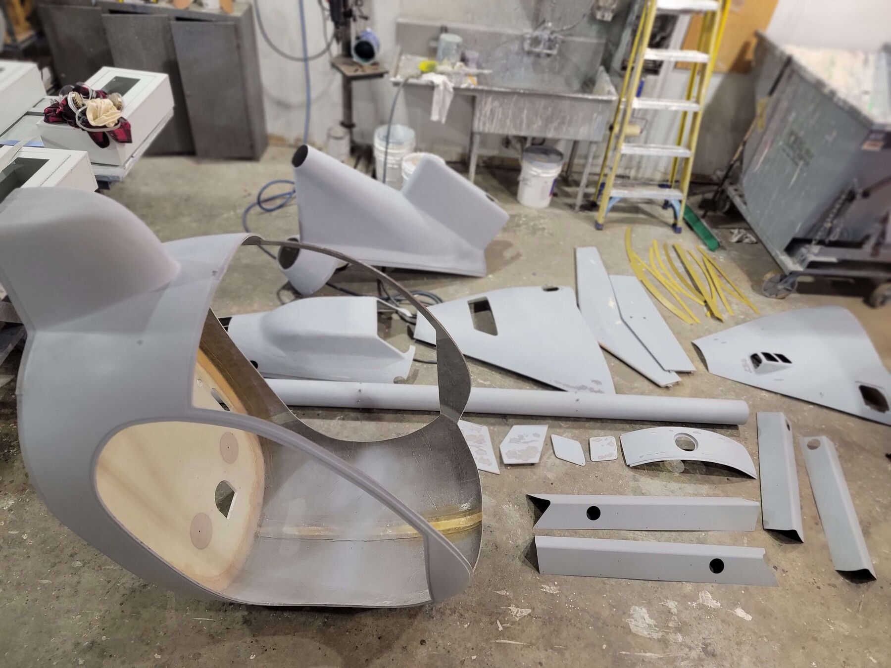 Revolution Mini-500 Helicopter Frame Analysis and Kit Production project image 2