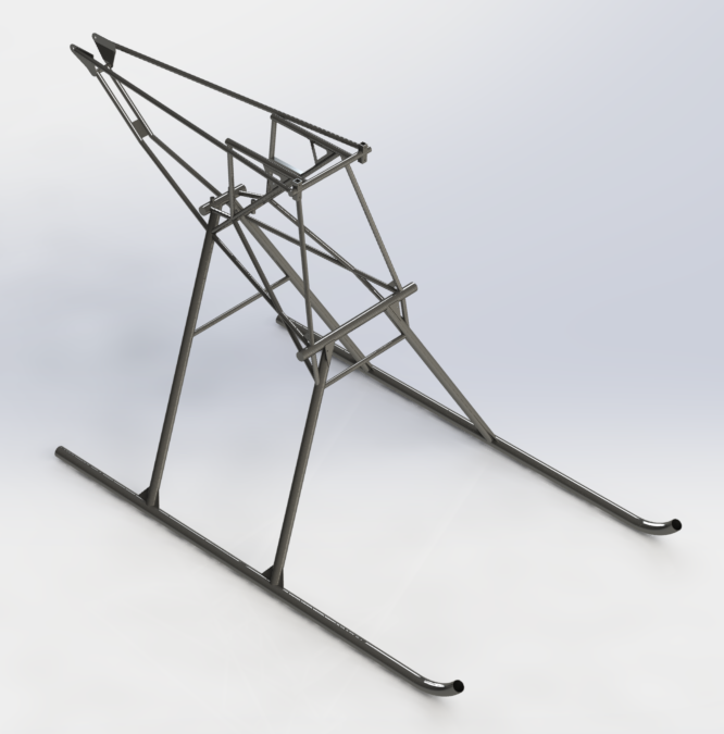 Revolution Mini-500 Helicopter Frame Analysis and Kit Production project image 9