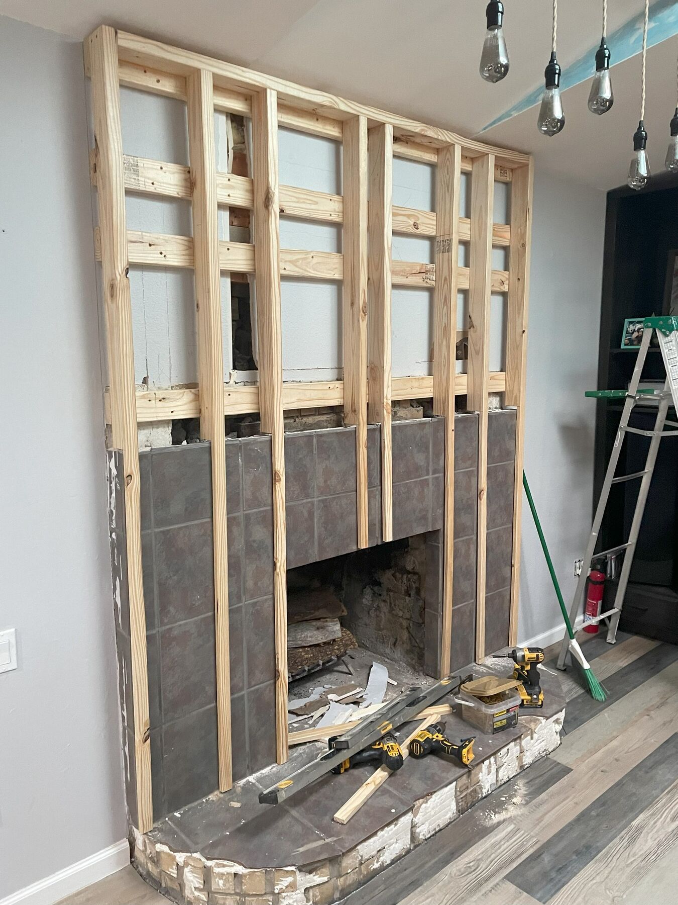 Fireplace project image 3