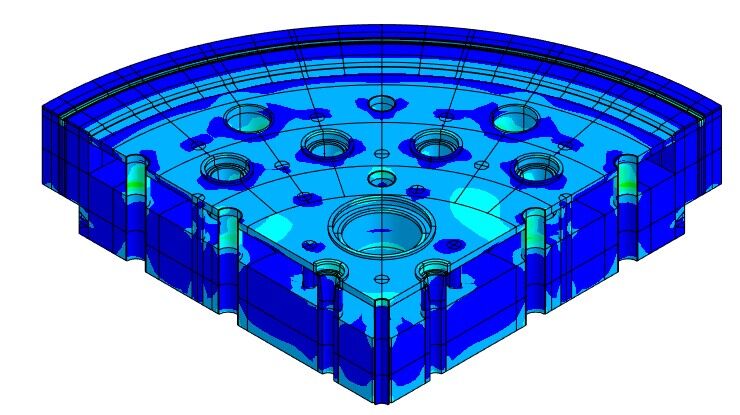 High-Pressure Vessel CAD Model and ASME-Compliant Stress Analysis project image 6