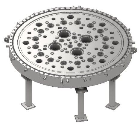 High-Pressure Vessel CAD Model and ASME-Compliant Stress Analysis project image 2